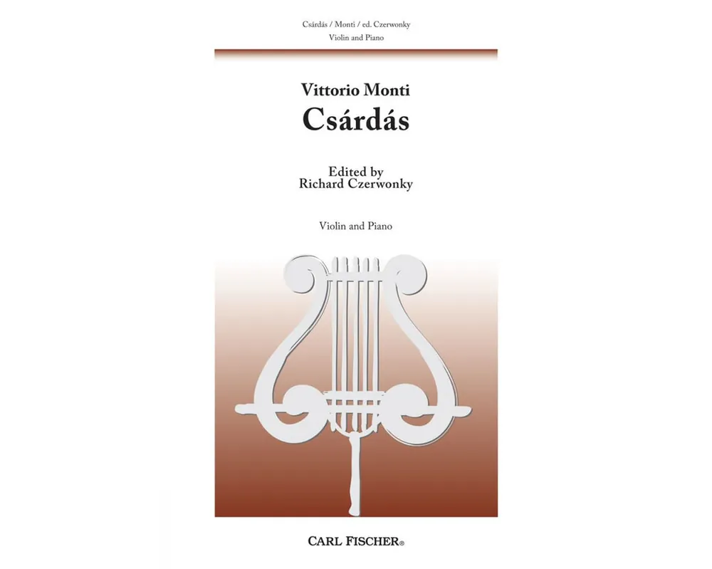 Today Only Monti Csardas Violin & Piano