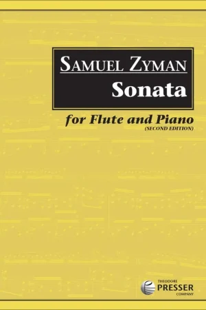 Zyman Sonata For Flute and Piano Buy Direct