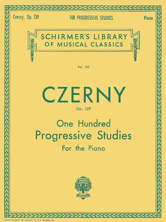 Czerny 100 Progressive Studies without Octaves, Op. 139 Clearance