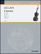 Leclair 6 Sonatas, Op. 12, Volume 1:1-3 Direct From Manufacturer