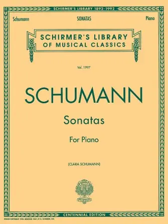 Original Schumann Sonatas Piano Solo