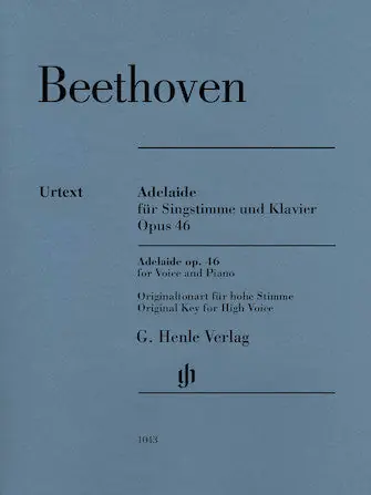 Seasonal Sale Beethoven Adelaide Opus 46