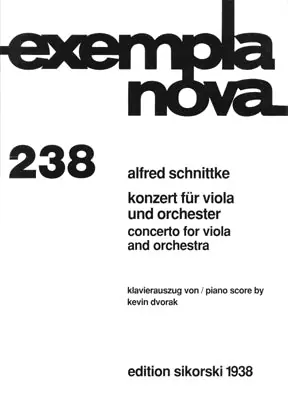 Handmade Schnittke Concerto for Viola and Orchestra