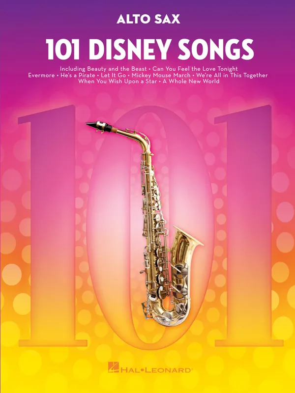101 Disney Songs for Alto Sax Instrumental Solos Premium