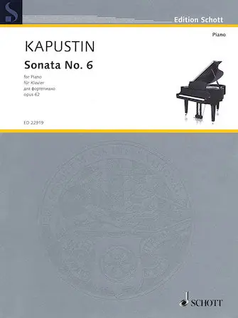 No Minimum Order Kapustin Sonata No. 6