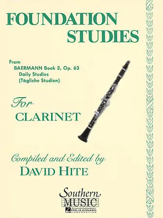 New Arrival Baermann Foundation Studies, Op. 63 Clarinet