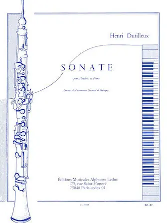Special Discount Dutilleux Sonate Hautbois Et Piano