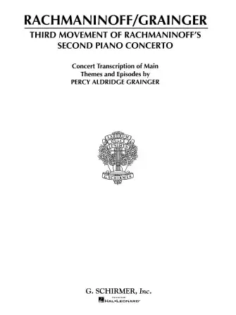 Rachmaninoff Piano Concerto No. 2, 3rd Movement edited by Percy Grainger Best Price