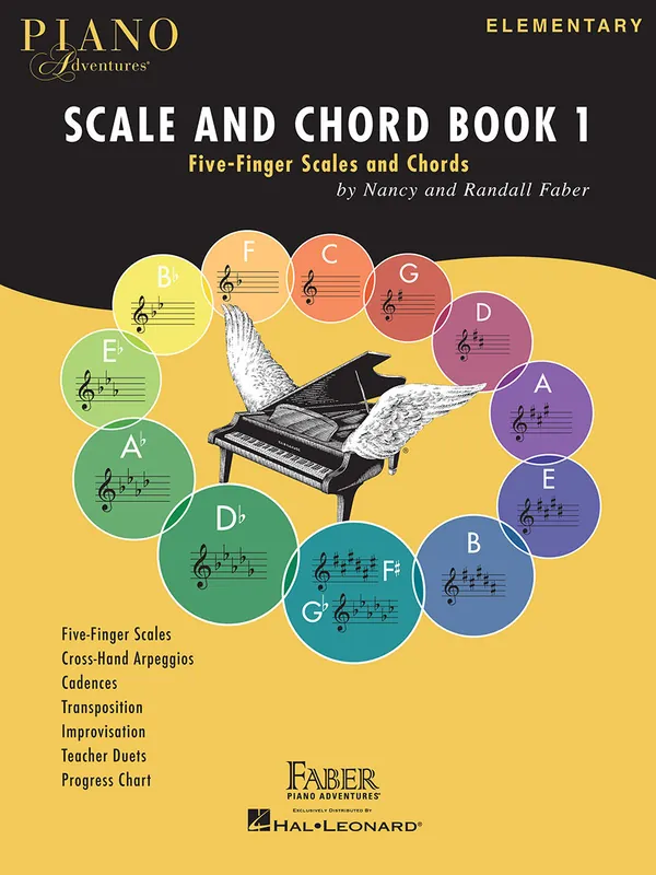 Faber Piano Adventures Scale And Chord Book 1 High Quality