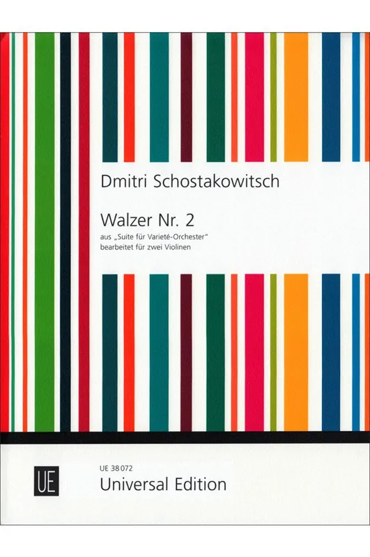 Shostakovich Walzer Nr. 2 for two violins Authentic