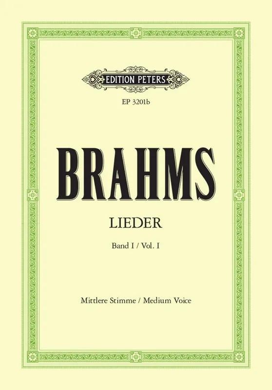 Handmade Brahms Complete Songs Volume 1: 51 Songs