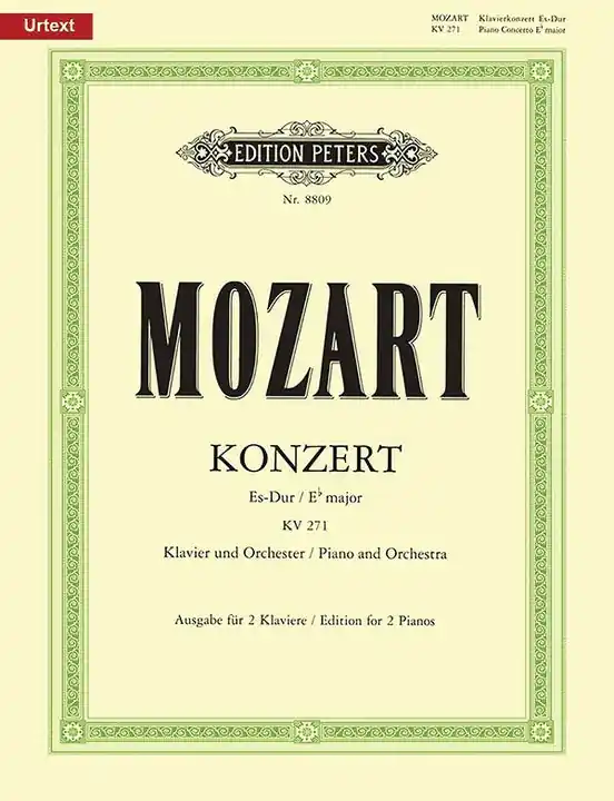 Mozart Piano Concerto in Eb Major K271 (No. 9) No Minimum Order