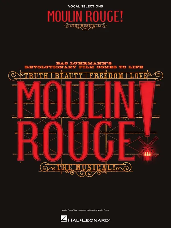 Grab Now Moulin Rouge! The Musical Vocal Selections