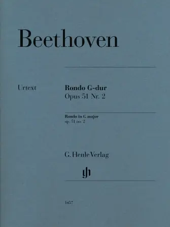 Beethoven Rondo in G Major, Op. 51, No. 2 for Piano New Release