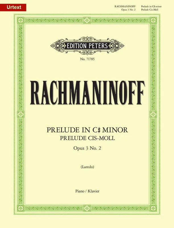 Buy Direct Rachmaninoff Prelude in C sharp minor Op. 3 No. 2