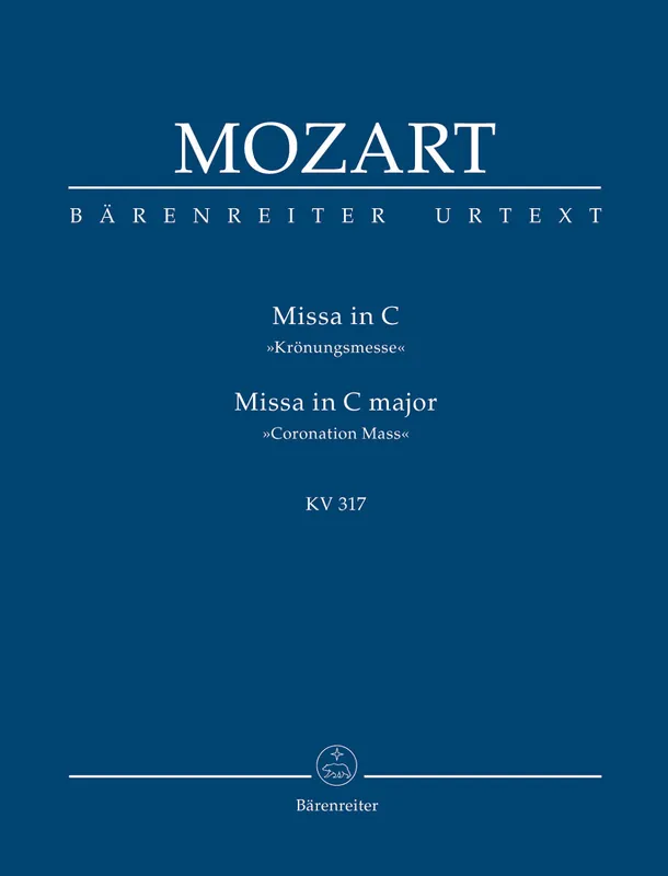 Mozart Missa C major K. 317 "Coronation Mass" Original