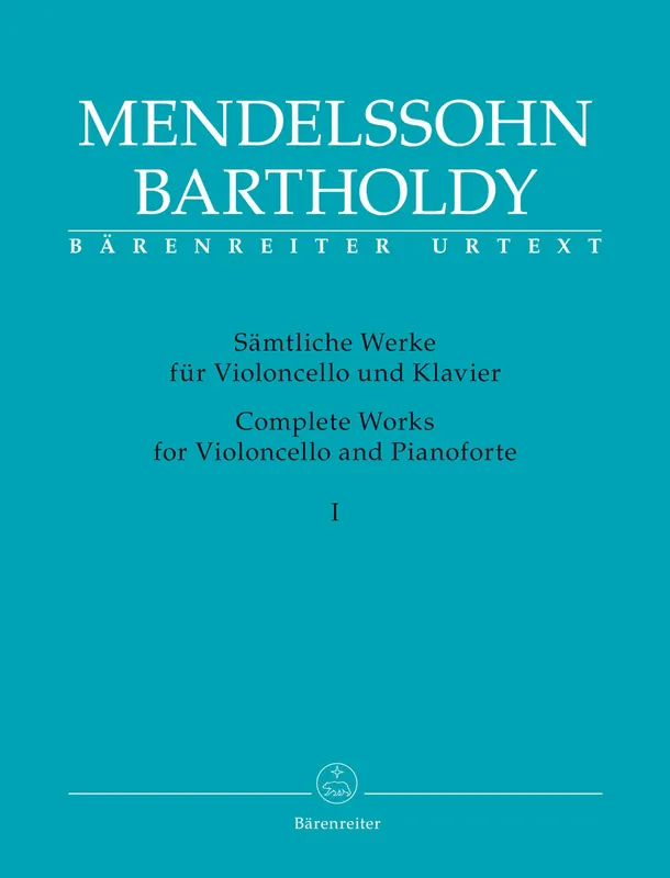 Mendelssohn: Complete Works for Cello & Piano - Volume 1 Hot Deal