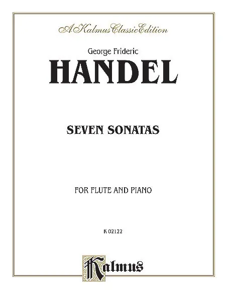 Next Day Delivery Handel Seven Sonatas for Flute and Piano