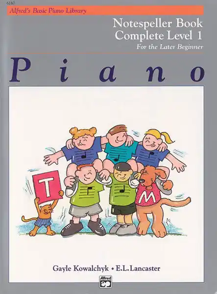 Alfred's Basic Piano Library: Notespeller Book Complete 1 (1A/1B) Modern