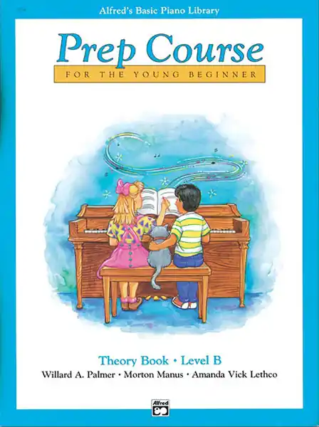 Alfred's Basic Piano Prep Course: Theory Book B Handmade