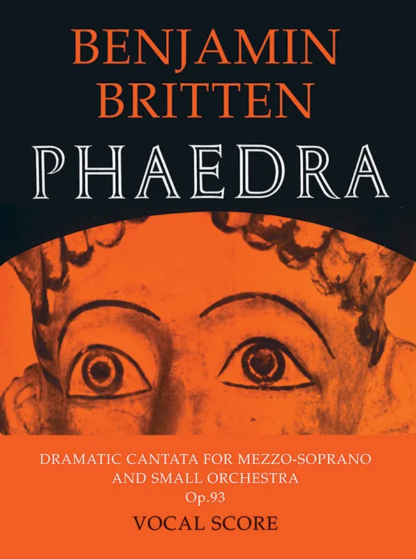Britten Phaedra Vocal Score Professional Grade