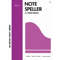 Bastien Note Speller - Level 1 Get Yours