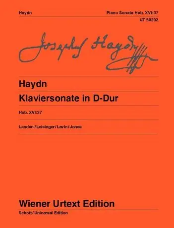 Get Yours Haydn Piano Sonata in D Major Hob. XVI:37