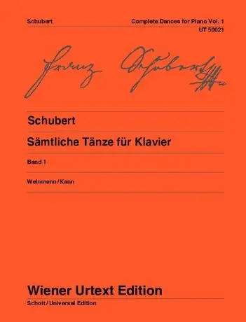 New Release Schubert Complete Dances for piano