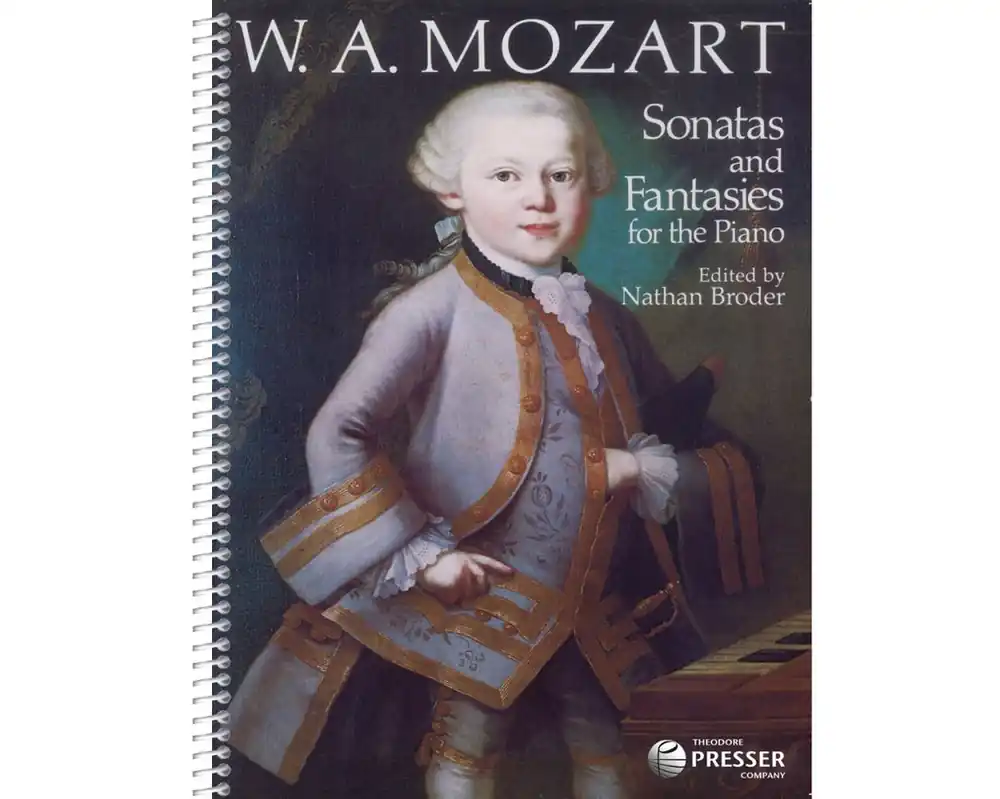 Mozart Sonatas and Fantasies (Spiral Bound) Fresh Stock