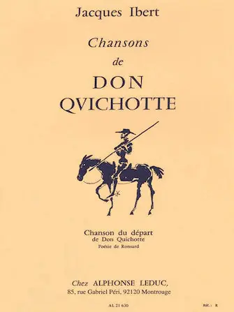 Viral Ibert Chansons De Don Quichotte No. 1 - Chanson Du Depart