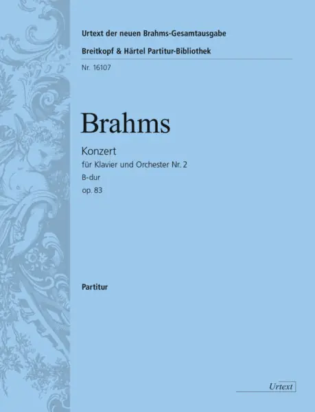 Best Seller Brahms Piano Concerto No. 2 in B flat major Op. 83