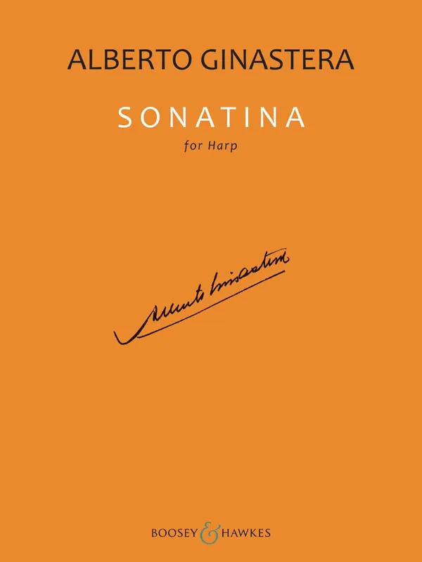 Ginastera: Sonatina for Harp Limited Edition