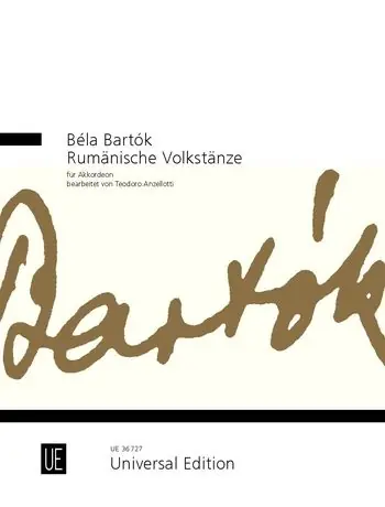Buy Direct Bartok Romanian Folk Dances for Accordion