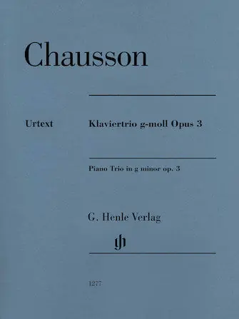 Save Now Chausson Piano Trio in g minor Opus 3