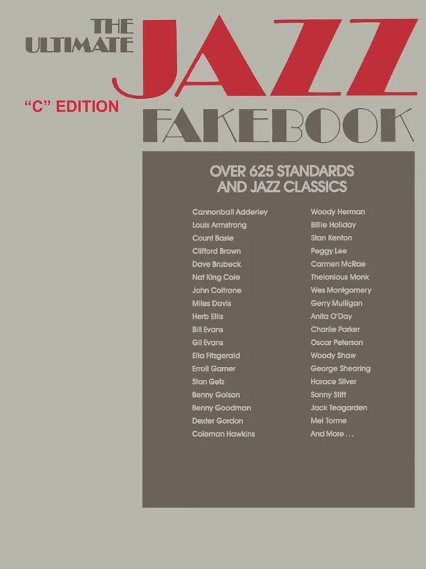 Hot Deal Ultimate Jazz Fake Book C Edition