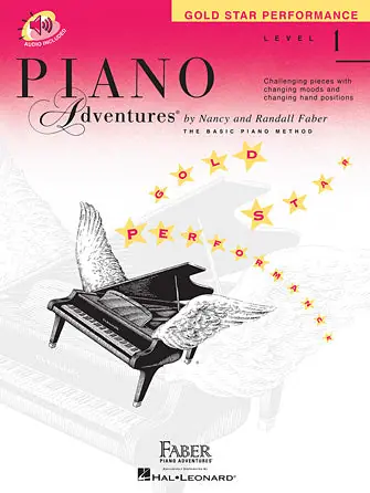 Faber Piano Adventures Gold Star Performance - Level 1 Same Day Shipping