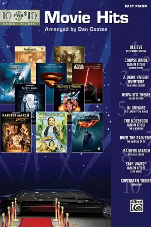 10 for 10 Sheet Music: Movie Hits Special Discount