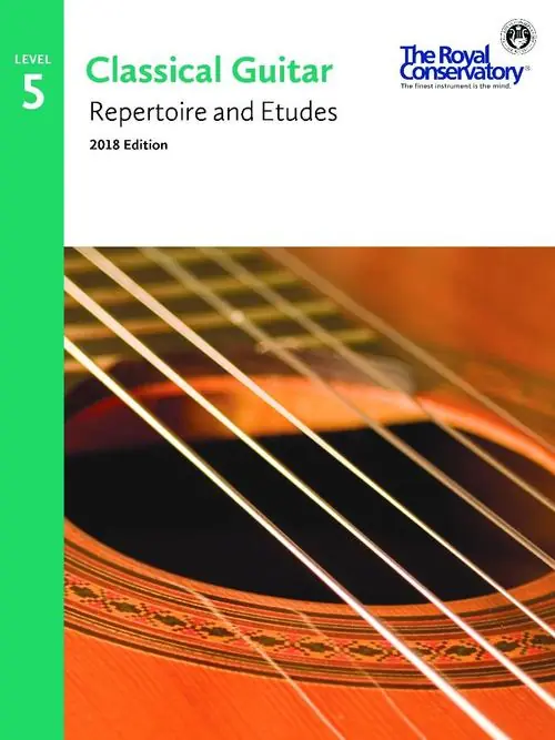Classical Guitar Repertoire and Etudes Level 5 Weekend Sale