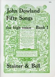 Final Sale Dowland Fifty Songs, Book 1 High