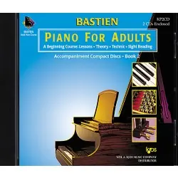 Latest Bastien Piano For Adults, Book 2 (CD Only)