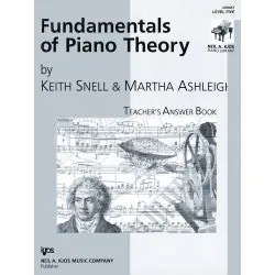Snell Fundamentals of Piano Theory Level 5 Answer Book Modern