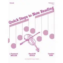 Quick Steps To Notereading, Volume 1 - Violin Buy Online