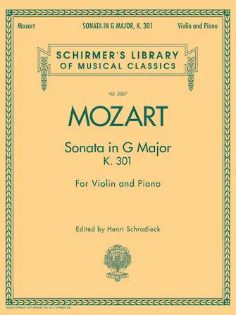 Mozart Violin Sonata in G Major, K301 for Violin and Piano Limited Offer