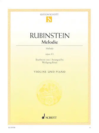 Get Yours Rubinstein Melodie, Op. 3 No. 1