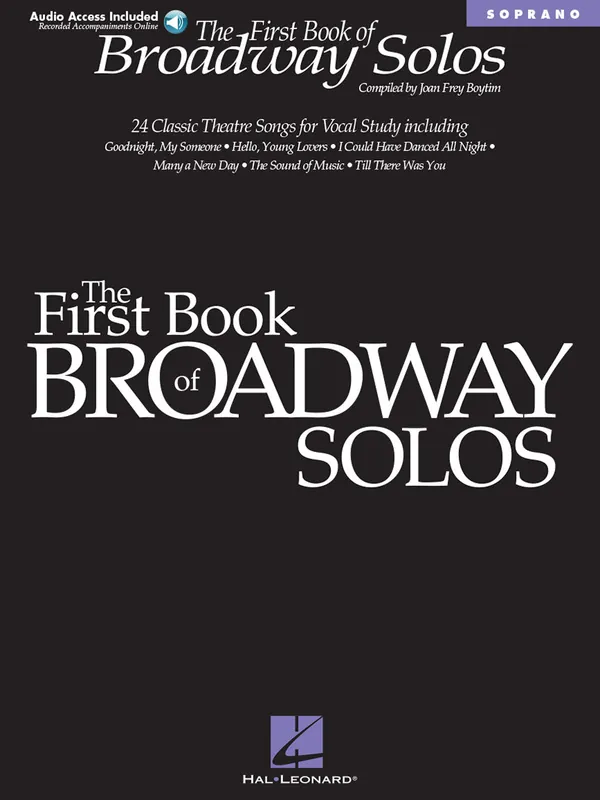 First Book of Broadway Solos - Soprano Sale