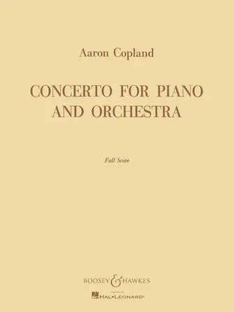 Price Cut Copland: Concerto for Piano and Orchestra