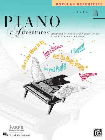 Faber Piano Adventures Popular Repertoire 3A Free Shipping