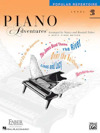 Faber Piano Adventures Popular Repertoire Level 2B Exclusive