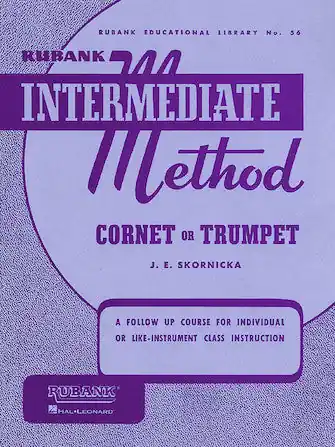 Rubank Intermediate Method - Cornet or Trumpet Fast Shipping