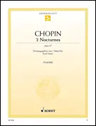 Hot Picks Chopin 2 Nocturnes in C-sharp Minor and D-flat Major, Op. 27